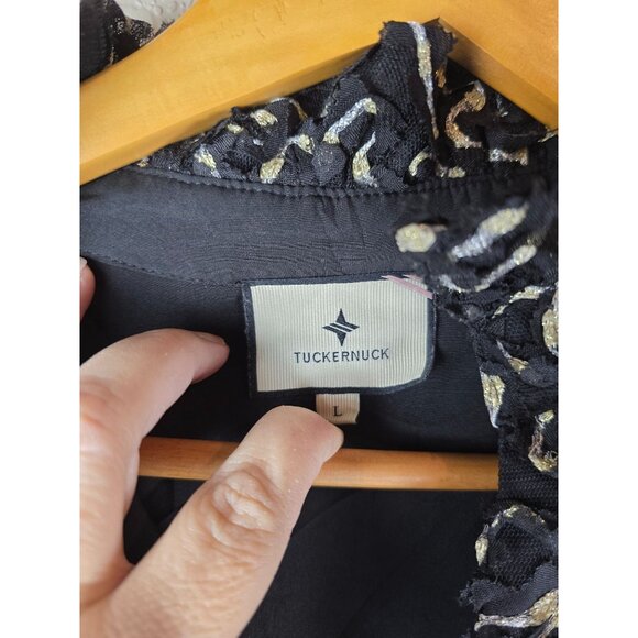 Tuckernuck Nightly Organza Palmerston Dress Large - Picture 5 of 9